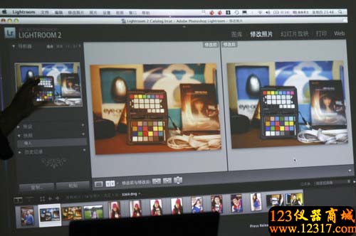標(biāo)準(zhǔn)光源下照片色彩校正 前后對比1